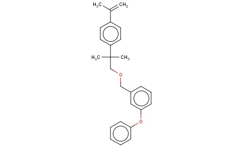 1-((2-(4-(1-METHYLETHENYL)PHENYL)-2-METHYLPROPOXY)METHYL)-3-PHENOXYBEN ZENE